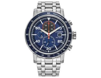 Citizen Men's Weekender Stainless Steel Bracelet watch, Blue dial