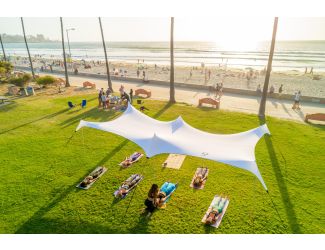 The Party Tent - White