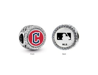 Button Charm - Cleveland Guardians