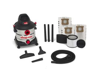 The Shop-Vac 8 Gallon Stainless 6.0 PHP Wet / Dry Vacuum