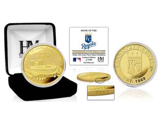 Kansas City Royals "Stadium" Gold Mint Coin