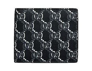 Gucci GG Shadow Black White Bifold Wallet
