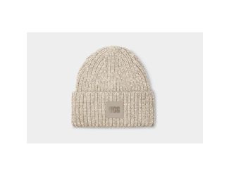Chunky Rib Beanie-Samba Red