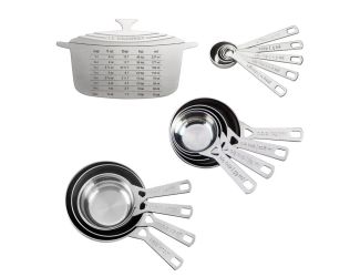 14pc Stainless Steel Measuring Cup Set
