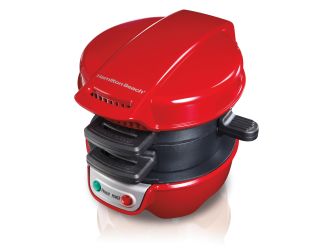Breakfast Sandwich Maker Red