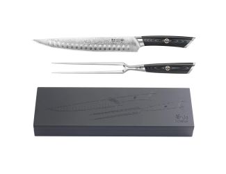 2-Piece Kuro Series Carving Set w/Ashwood Box