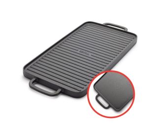Cast Iron 11" x 16.5" Reversible Grill & Griddle