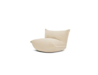 The BonBaron Sherpa  chair - Ecru
