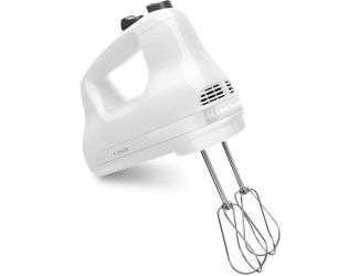 Ultra Power 5-Speed Hand Mixer in White