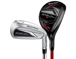 TaylorMade Stealth HD Combo Set - Steel Shafts - 7 Piece Set - Right Hand/4H,5H,6-PW/Regular Flex
