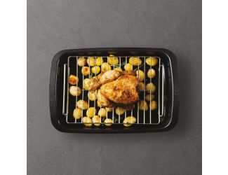Leo Graphite Roaster & Removable Rack  NS, Recyled Alum