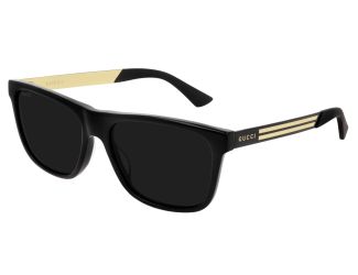 Men's Square Sunglasses - Black/Grey