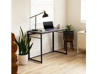 40" Rustic Home Office Folding Computer Desk - Laptop Desk