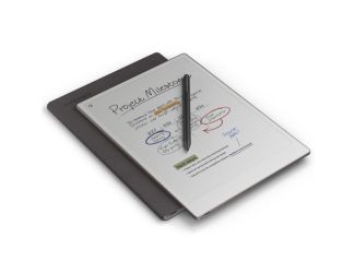 reMarkable Paper Pro - 11.8" Paper Tablet with Marker Plus and Book Folio in Mosaic Weave - Basalt