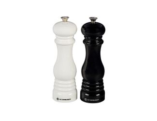 Ceramic Grinder Salt & Pepper Mill Set Black & White