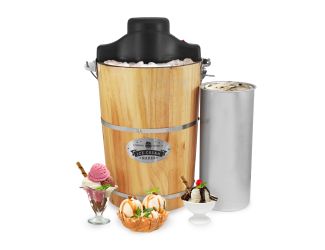 Gourmet 6qt Old-Fashioned Electric Ice Cream Maker