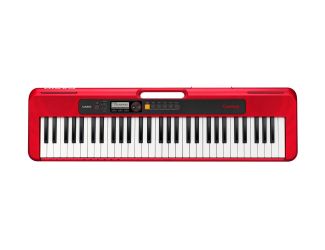 Casiotone 61 Key Portable Keyboard Red