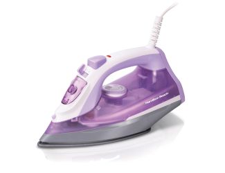 Steam Iron w/ Nonstick Soleplate Purple