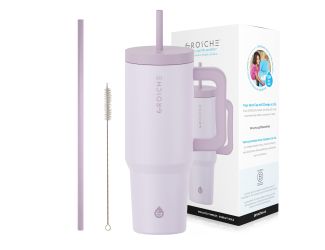 Aspen 40 oz. Insulated Straw Tumbler, Lavender