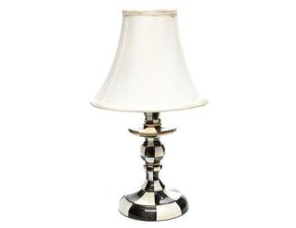 Courtly Check Candlestick Lamp