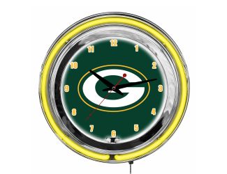 Green Bay Packers 14" Neon Clock