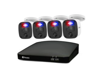 Enforcer 4 Camera 8 Channel 18080p Full HD DVR A/V Security System