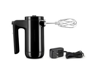 Cordless 7-Speed Hand Mixer with Turbo Beaters II in Onyx Black