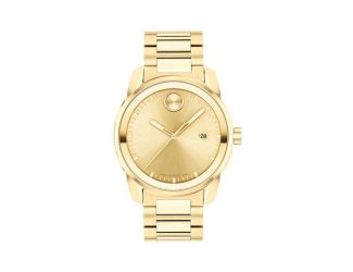 Mens BOLD Verso Gold-Tone Stainless Steel Watch Gold Dial