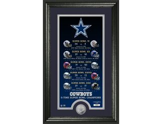 Dallas Cowboys "Legacy" Minted Coin Photo Mint