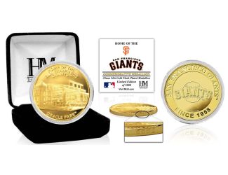 San Francisco Giants "Stadium" Gold Mint Coin