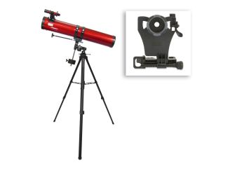 Red Planet Series Telescope w/ Smartphone Adapter Bundle