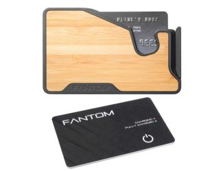Fantom X Wallet, Slim, Bamboo with Always On Tracker Card