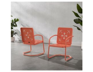 Azalea 2-Piece Retro Outdoor Chair Set