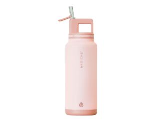 Alpine Flip N' Sip 40 oz. Insulated Water Bottle, Peach Rose Pink