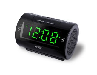 AM/FM Dual Alarm Clock Radio with Nature Sounds