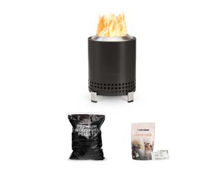 Mesa Tabletop Pit + Wood Fuel Pellets + Starter Pack Ash