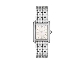 Ladies' Eleanor Silver-Tone Stainless Steel Watch Cream Dial