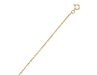 24" 1.1mm 14k Gold-Filled Rope Chain with Spring Clasp