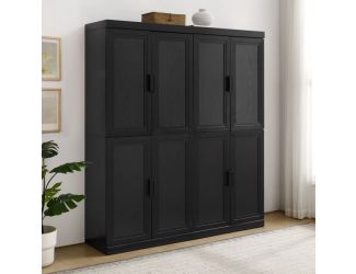 Essen 2Pc Kitchen Pantry Storage Cabinet Set