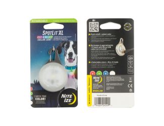 Spot Lit XL Rechargeable Collar Light - Disco-O Select