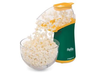 PopLite hot air popper, green/gold