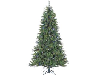 7.5-Ft. Canyon Pine Christmas Tree with EZ Connect Multi-Color LED Lighting