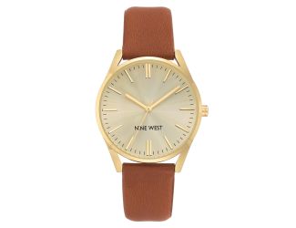 Women's Brown Strap Watch