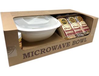 Microwave Popcorn Gift Bowl Set