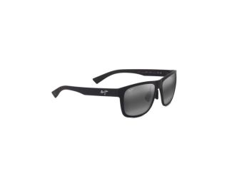 Puakea Polarized Sunglasses Matte Black Frame Neutral Gray Lens