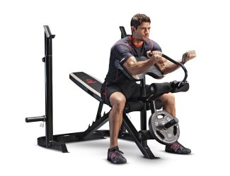 Marcy 2-Piece Mid Width Olympic Strength Bench