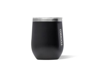 12oz Stemless Wine Cup - Matte Black