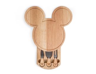 Mickey Mouse Head Shaped Cheese Board with Tools