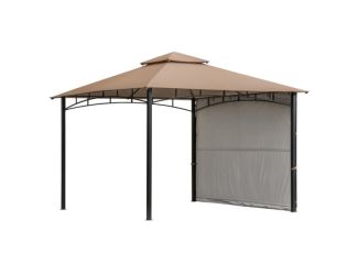 Redwood Gazebo with Awning Size 11x11