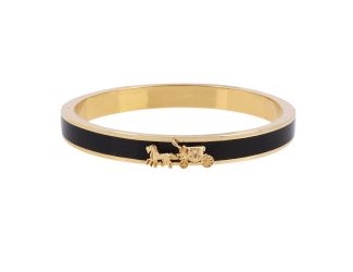 Horse & Carriage Enamel Bangle